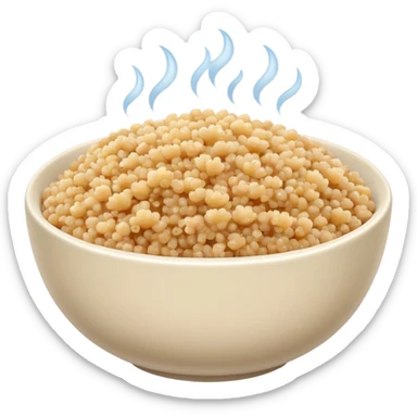 quinoa no face sticker