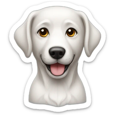 Chien scientifique sticker