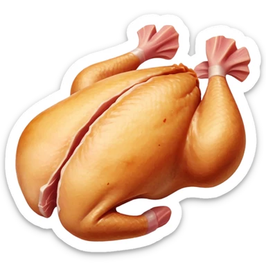 raw chicken sticker