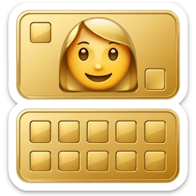 Loyalty card sticker