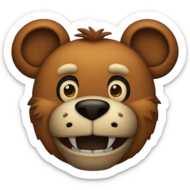 Freedy fazbear  sticker