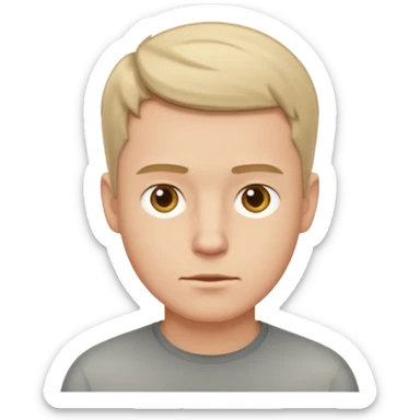 white man came up with the idea sticker