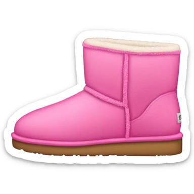 Pink uggs  sticker