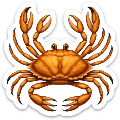 Fried soft shell crab sticker