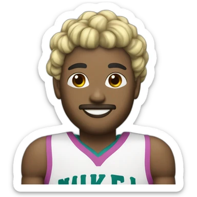 Florball dres number 44 name player mikulec sticker