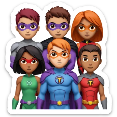 Teen Titans sticker