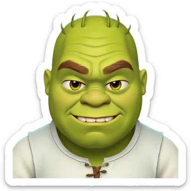 shrek shrek shrek sticker