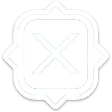 Logo certifier coché et bleu sticker