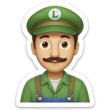 Luigi sticker