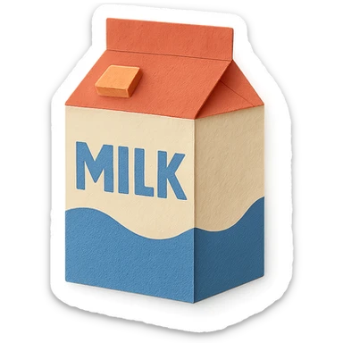 milk sticker