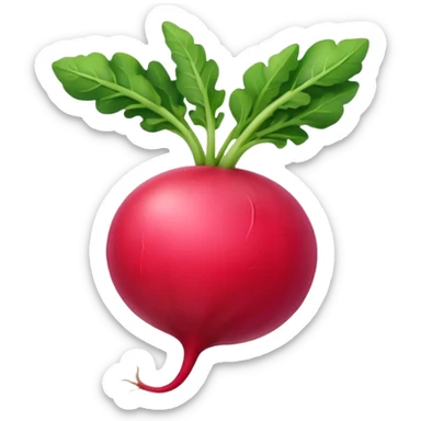 radish sticker