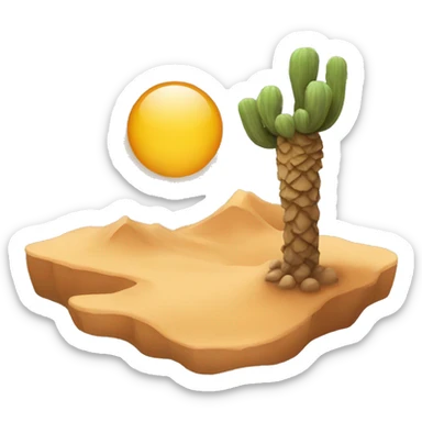 desert sticker