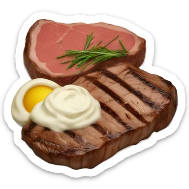 Steak dinner  sticker