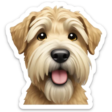 Wheaten terrier sticker