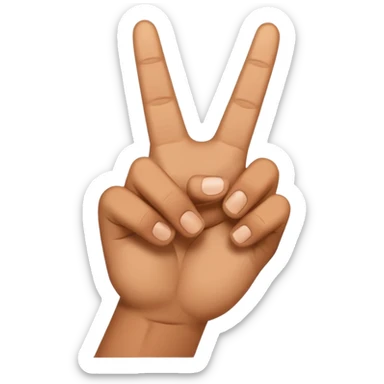 Please generate me a New York west side gang sign as an emoji  sticker