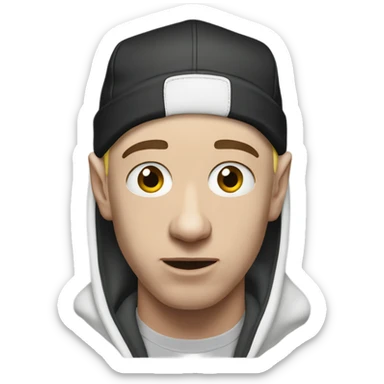 Realistic Eminem  sticker