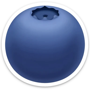 blueberry sticker