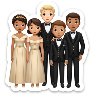 Bridgerton Family sticker