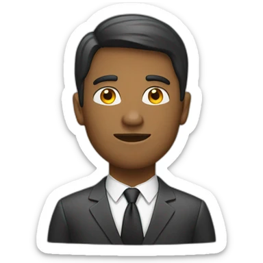 Financial analyst sticker