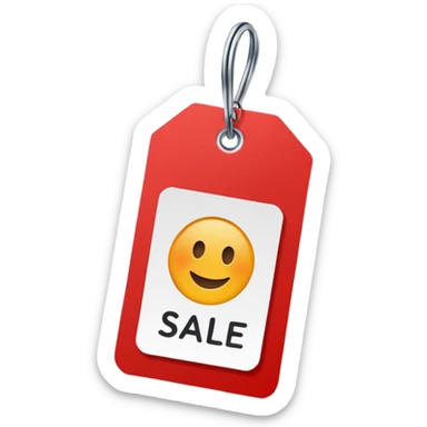 SALE TAG sticker