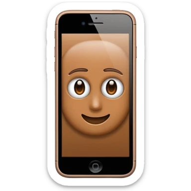 iphone 17 marron sticker