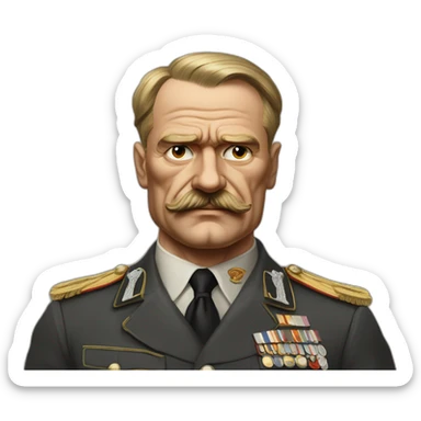 ultra muscular pro bodybuilder german great leader 2nd world war german leader early 20th century german leader late 1930s german leader face dictator face adolf face adolf h saluting sticker
