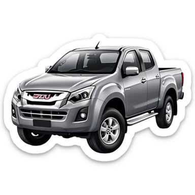 Isuzu D-MAX - Isuzu (Model Year: 2024) (Iconic colour: Grey) sticker