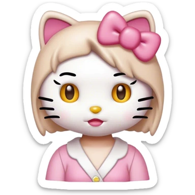 Hello Kitty 
 sticker