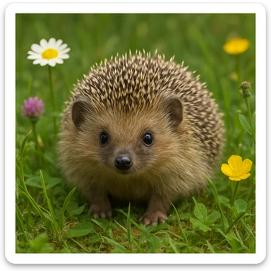 Hedgehog sticker