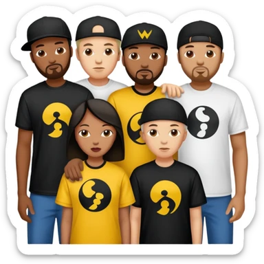 Wu tang clan sticker