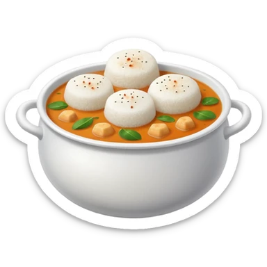 2 idli sambar  sticker