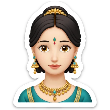 Jhumka emotional for chat sticker