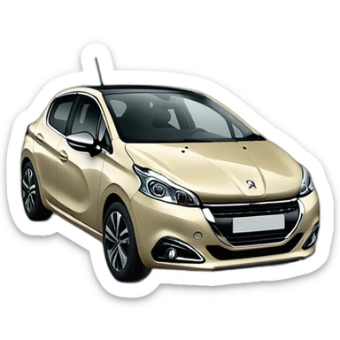 Peugeot 208 sticker