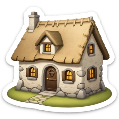 cottage sticker