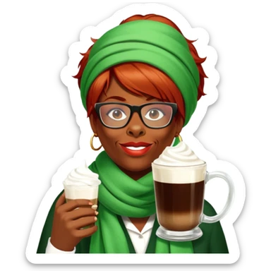 Irish Coffee sticker