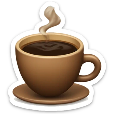 Un yedai con una tasa de café  sticker