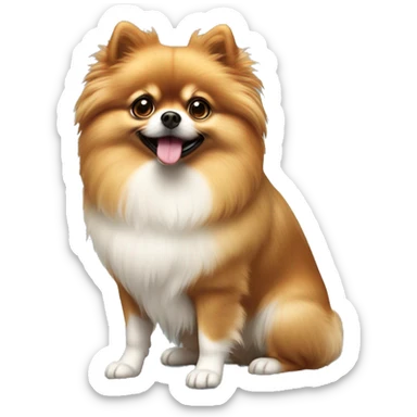 lulu da pomerania sticker