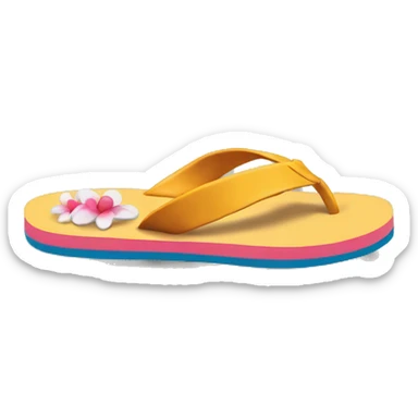 Flip-Flops sticker