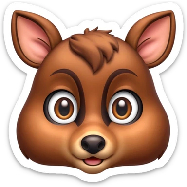 Bambi the deer sticker