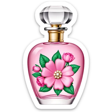 Realistic “Betsy Johnson” by Betsy Johnson perfume bottle sticker