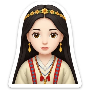 Limenian girl sticker