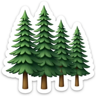 Pines sticker