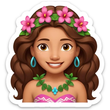 princess moana sticker