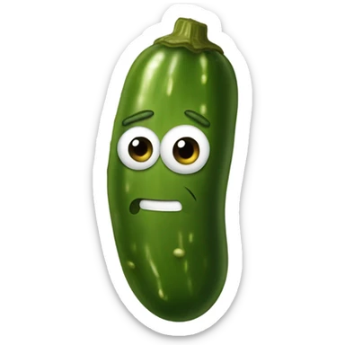 Pickle sticker