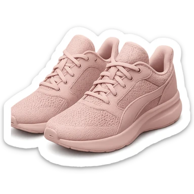 pink tennis shoes, modern, stylish sticker