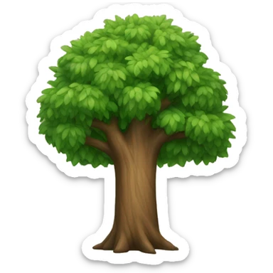 Tree sticker