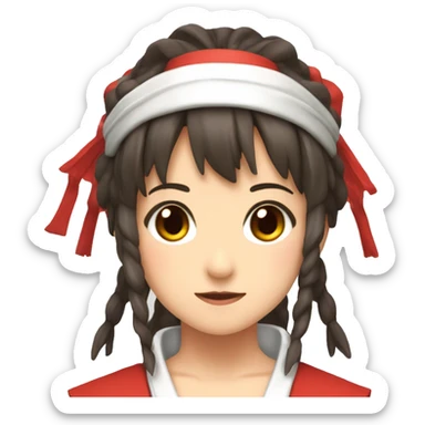 Reimu Hakurei sticker