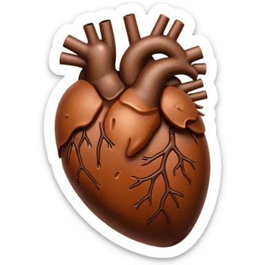 Make human liver iPhone emoji style sticker