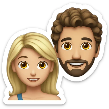 David Martínez with Lucy sticker