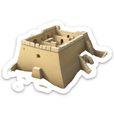 Cretan Koule fortress  sticker